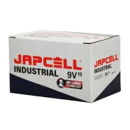 JAPCELL 9V / 6LR61 Industrial - 10 pcs. pack