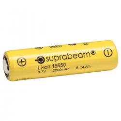 Suprabeam Li-ion 18650 2200 mAh Genopladeligt batteri