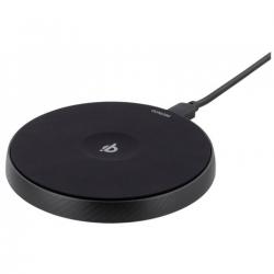 Deltaco Wireless Fast-charger, Qi, 10w, Black - Oplader